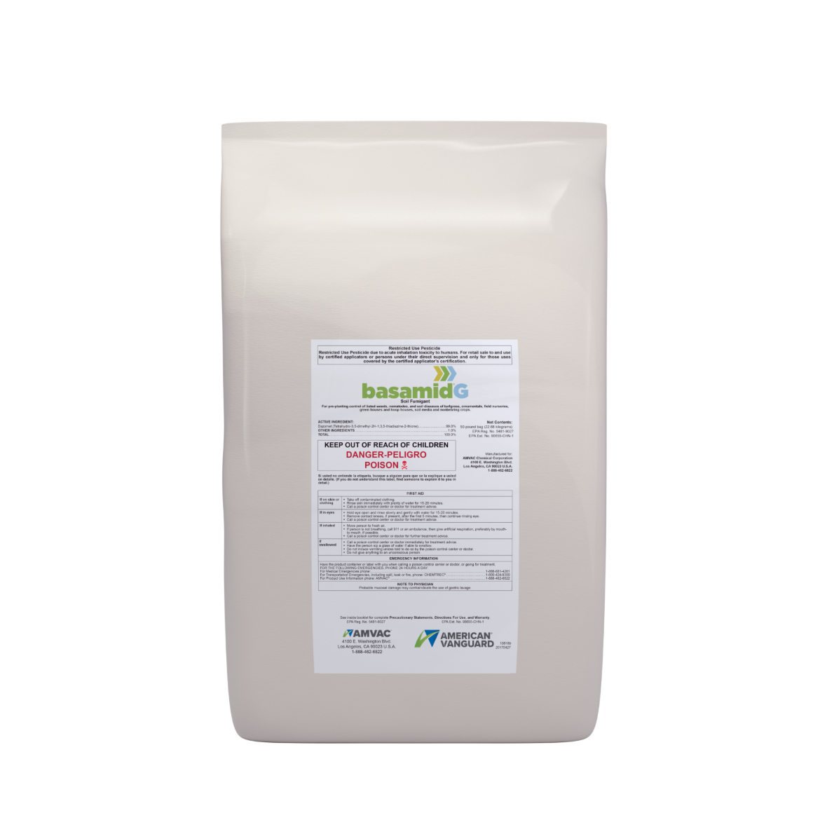 Picture of 50LB BASAMID GRANULAR RUP