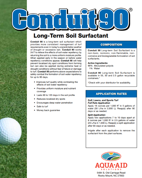 Picture of CONDUIT 90 SOIL SURFACTANT (2X2.5GL)