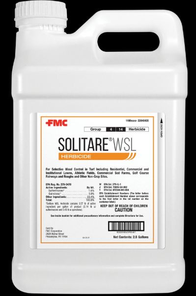 Picture of SOLITARE WSL HERBICIDE (2X2.5GAL) AGENCY