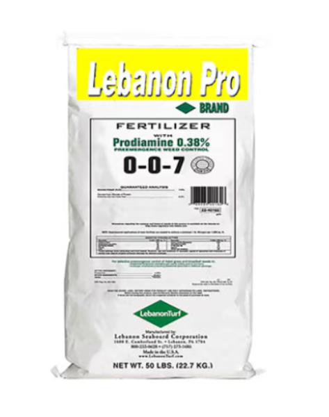 Picture of 50LB LEBANON 0-0-7 0.38 PRODIAMINE