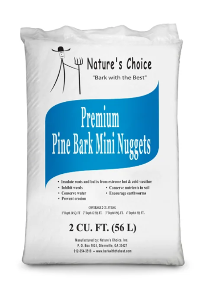 Picture of 2CU PINE BARK MINI-NUGGETS (65PP) BLUE BAG