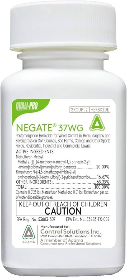 Picture of 1.5OZ NEGATE 37WG HERBICIDE