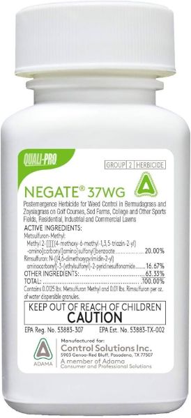 Picture of 1.5OZ NEGATE 37WG HERBICIDE
