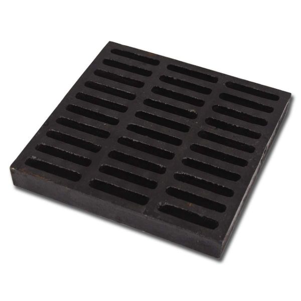 Picture of DRAIN 9X9 SQUARE BLACK GRATE (POLYLOK)