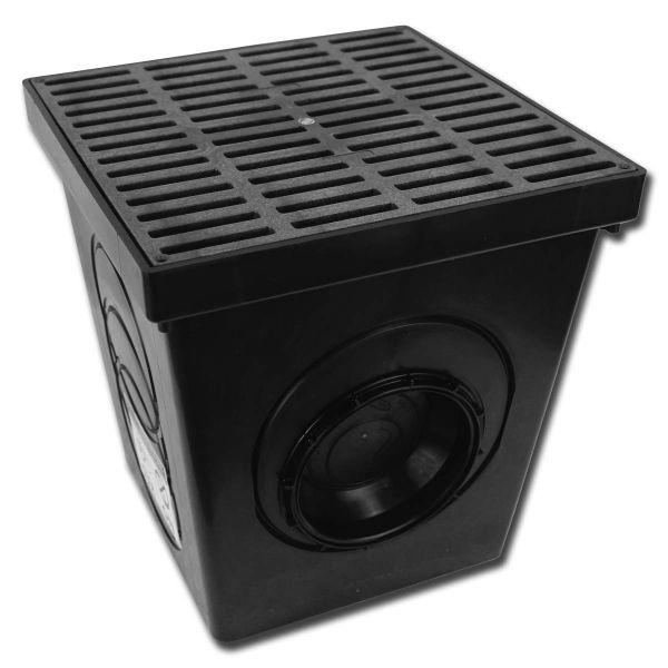 Picture of POLYLOK DRAIN 12X12 CATCH BASIN 2 OUTLET COMPLETE