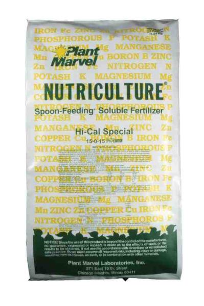 Picture of 25LB 15-0-15 NUTRI HI-CAL SPECIAL