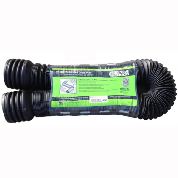 Picture of DRAIN TILE 12FT 4IN SOLID BEND-A-DRAIN